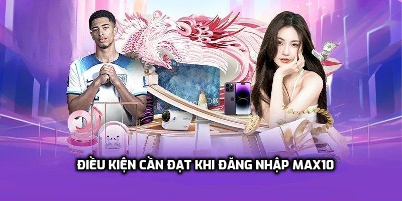 Điều kiện cần đạt khi đăng nhập