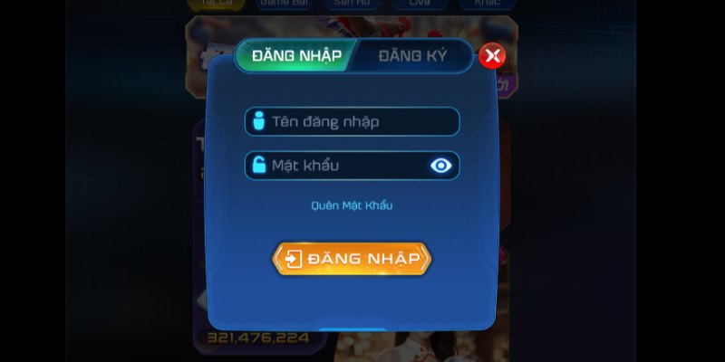 Hoàn tất quá trình đăng nhập